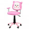 Scaun de birou copii ieftin HM Hello Kitty, piele ecologica