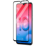 Folie Protectie Ecran OEM pentru Huawei P Smart (2019), Sticla securizata, Full Face, Full Glue, 6D, Neagra