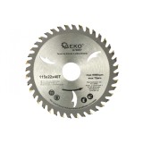 Disc circular pentru lemn 115x22x40T, Geko G78001