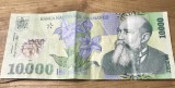 (1) Romania bancnota 10000 lei 2000