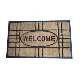 Covoras intrare Strend Pro CC RBC 29, Welcome, 45x75cm, baza cauciucata foto