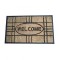 Covoras intrare Strend Pro CC RBC 29, Welcome, 45x75cm, baza cauciucata