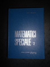 I. GH. SABAC - MATEMATICI SPECIALE volumul 2 (1965, editie cartonata) foto