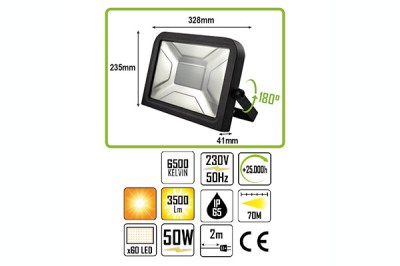 PROIECTOR LED 50 W foto