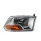 Far DODGE RAM (DS/DJ), 09.2008-, partea Dreapta, TYC, Tip=USA; tip bec H13+PY27/7W; manual; halogen;