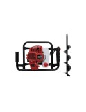 Set Motoburghiu pentru pamant (foreza) 6 Cp, Campion Fachmann + Burghiu 150x800mm