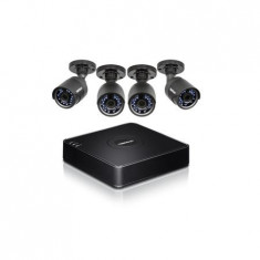 Kit supraveghere video TrendNet TV-DVR104K, 4 camere video 2MP, hdd1T foto