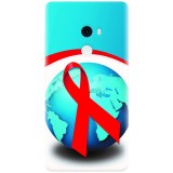 Husa silicon pentru Xiaomi Mi Mix 2, World Aids Day