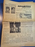 ziarul sportul popular 31 octombrie 1966