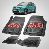Cumpara ieftin Covorase Citroen C3 Hatchback 5 Usi Facelift Compatibile 2020-2024 | Red