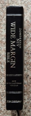 Zondervan Niv Wide Margin Bible (legatura De Piele) - - , O99 foto