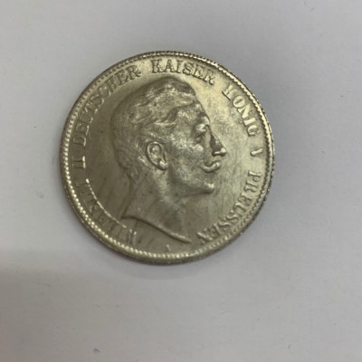 (9) MONEDA - 2 MARCI - 1907 - Germania - REPLICA - km 523 foto