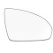 Geam oglinda Smart Fortwo (451) Coupe/Cabrio 01.2007-12.2014 Partea Dreapta Crom Convex Cu Incalzire A4518100816 cu clips