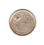 Moneda Franta 10 francs/franci 1950 B, stare foarte buna, curata