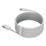 Cablu Date si Incarcare USB la USB Type-C, 1.5 m, 40W, 5A, (Set 2 Bucati), Alb TZCATZJ-02