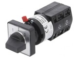 Comutator cu Came 10A 0-1-2-3 pentru &Icirc;ncastrare