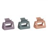 Clame de Păr, Set 3 Bucăți, Multicolor, Mat, Dimensiune 6 cm, Oem