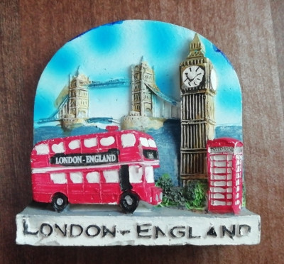 D3 - Magnet frigider - Tematica turism - Anglia 5 foto