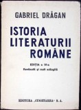 ISTORIA LITERATURII ROMANE (EDITIA A IV-A)-GABRIEL DRAGAN-349133