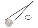 Comutator anti-vandalism Poz 2 SPST-NO 50mA 24VDC IP65 roșu