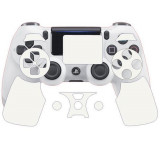 Cumpara ieftin Folie Skin Compatibila cu Controller Sony Playstation 4 - ApcGsm Wraps Color White Matt, Alb, Oem