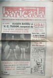 Revista Baricada nr. 41 octombrie 1990, 12 pagini, 42x30 cm, limba romana, stare buna