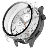 Husa + folie Xiaomi Watch 5 (47mm) Asteroid GSM Defense, transparenta, (Pachet 360&deg;)