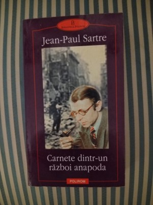 Jean-Paul Sartre Carnete dintr-un razboi anapoda foto