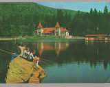 CPIB 15287 - CARTE POSTALA - TUSNAD. LACUL CIUCAS. COPII LA PESCUIT, Circulata, Fotografie