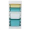 Raft depozitare cu 4 cosuri colorate, U-Grow