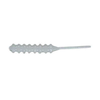 Năluca soft Yarie Amibaits 691 culoare 15F White Solid 2.3cm foto
