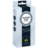 Prezervative - Mister Size Prezervative de Marimea Perfecta Latime 49 mm pentru Placere si Siguranta 10 bucati