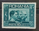 Romania 1931 - Efigia celor 3 regi