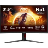 Cumpara ieftin AOC C32G4Z , Monitor Gaming 31.5 VA, Full HD, 260Hz, 0.3ms, 1500R, HDR10, Adaptive Sync