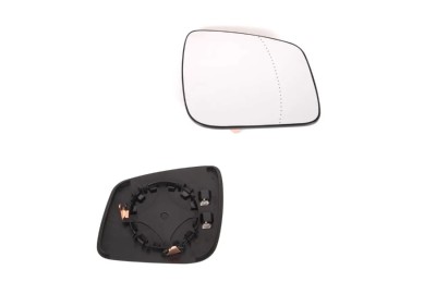 Geam oglinda Mercedes Clasa A (W169), 05.2008-05.2008, Clasa B (W245), 05.2005-2008, Dreapta, Crom, Cu incalzire, Asferica, BestAutoVest 5006553E foto