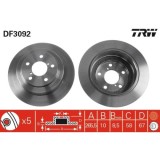 Set discuri frana spate TRW, Subaru Forester, 1997-2012, Impreza, 1992-12.2009, Legacy I, 1989-1995, Legacy II, 1994-1999, Legacy III (Be), 1998-2003