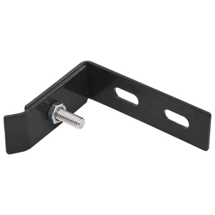 Conector de colț de perete, 10 seturi, antracit
