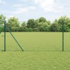 VidaXL Gard hexagonal Verde 1.4x50 m Oțel