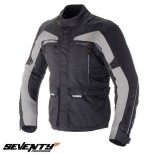 Geaca (jacheta) barbati pentru scuter - motocicleta Touring Seventy vara/iarna model SD-JT41 culoare: negru/gri Negru/gri S