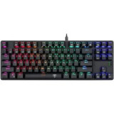 Tastatura Gaming T-Dagger Bora Black Rainbow Mecanica Blue Switch