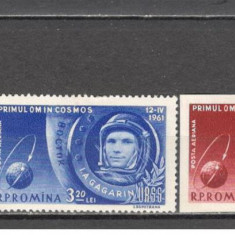 Romania.1961 Posta aeriana:Cosmonautica-Primul om in cosmos DR.108