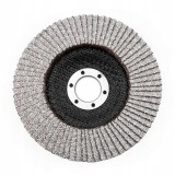 Abraziv/smirghel lamelar frontal, aluminiu, P36, 125 mm