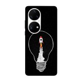 Husa compatibila cu Huawei P50 Pro model Space traveler, Silicon, TPU, Viceversa