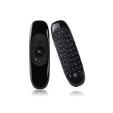Cumpara ieftin Tastatura Wireless Techstar&reg; R15, QWERTY, Air Mouse, Telecomanda Mini, Wireless 2.4G, Gyroscop, pentru IR PC, Smart TV, Android Box, Standard