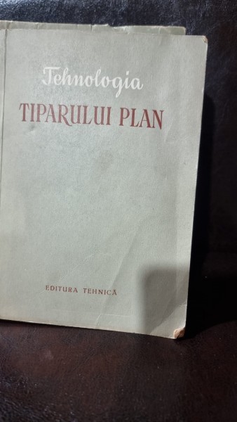 Tehnologia tiparului plan
