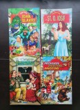 4 x literatură școlară: Pagini alese -Ioan Slavici * Pagini alese -O. Iosif * Momente și schițe. Nuvele și povestiri -Caragiale * Proverbe, zicători