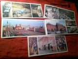 5 Ilustrate turistice - URSS Moscova 1977 , format lung