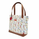Gorjuss Geanta manere maro-Pastel Toadstools, Jad