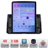 Navigatie Toyota Corolla dupa 2020 K-388 ecran tip TESLA 9.7&quot; cu Android Radio Bluetooth Internet GPS WIFI 2+32 DSP Qu CarStore Technology