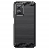 Cumpara ieftin Husa pentru Xiaomi Redmi 10 5G, Techsuit Carbon Silicone, Black